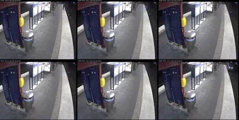 Ladrón roba a hombre que cayó a una vía en Suecia