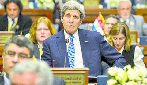 Kerry viajará a Suiza para conferencia de paz  