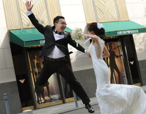 Miles de parejas se dan el 'sí quiero' en el día 12 del 12 del 2012