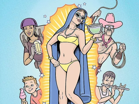 Imagen que asemeja a la Virgen de Guadalupe en bikini causa polémica