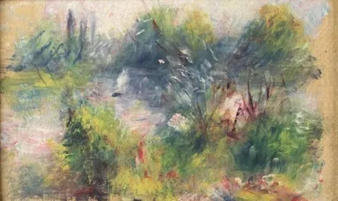 Mujer intenta subastar pintura de Renoir robada del Museo de Baltimore