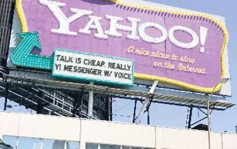 Beneficio neto  de Yahoo cayó  un 26%  