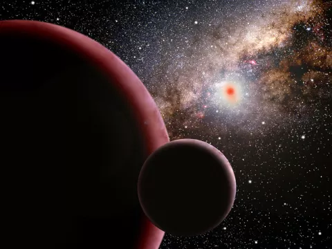 Descubren una súper-Tierra con posibilidades de tener agua y vida