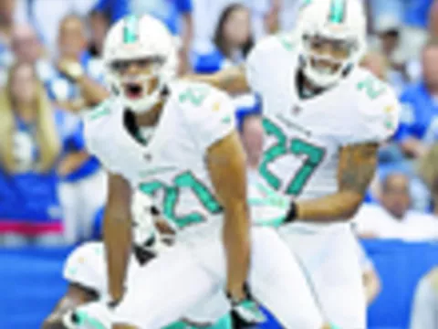 Los Dolphins golpearon con fuerza a los Colts 