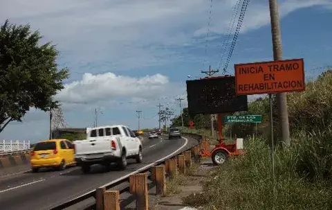 Reabrirán carriles que estaban cerrados en el Puente de las Américas