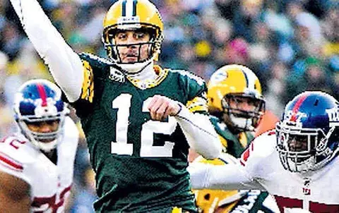 Giants-Packers fue el más visto 