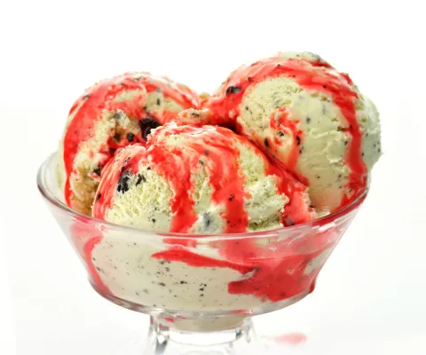 Una mujer experimenta orgasmos al comer helado