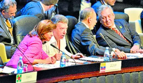 Santos espera que para la próxima cumbre se haya firmado la paz en Colombia 