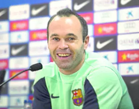 Andrés Iniesta se muestra muy ambicioso para este nuevo año 