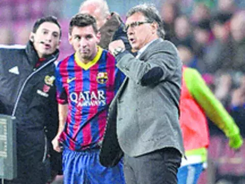 Lionel Messi no sería titular en el choque de hoy ante el Atleti 