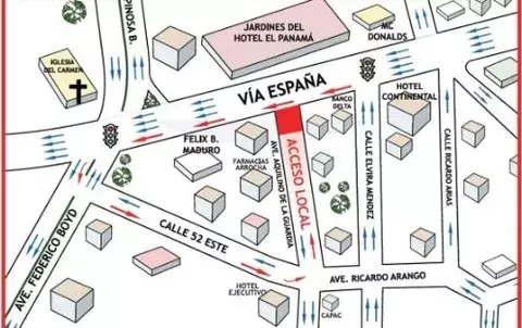 Harán desvío en la calle Aquilino de la Guardia por trabajos del Metro