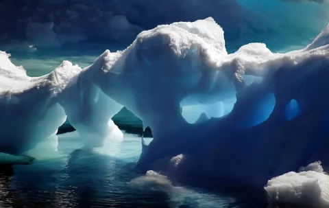 Glaciar se reduce más de 12 kilómetros