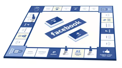 Crean juego de mesa de Facebook