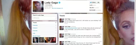 Lady Gaga supera los 25 millones de seguidores