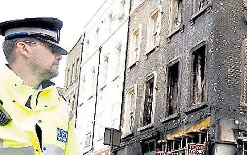 Disturbios en las calles de Londres 