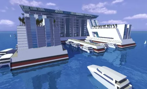 Lanzan proyecto para crear una ciudad flotante con miles de habitantes