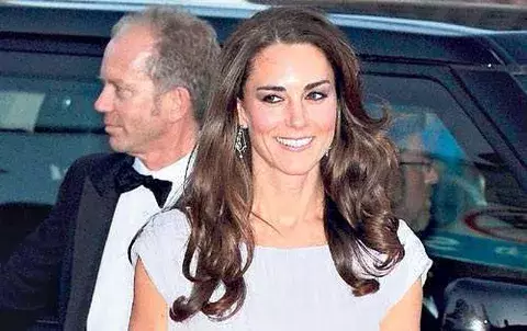 Kate Middleton está buscando su primogénito 