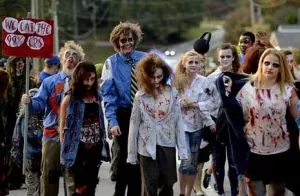 Moda de zombis refleja sociedad infeliz