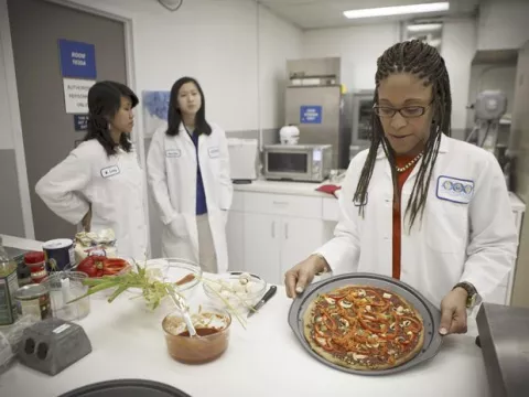 Menú para futura expedición a Marte incluye pizza