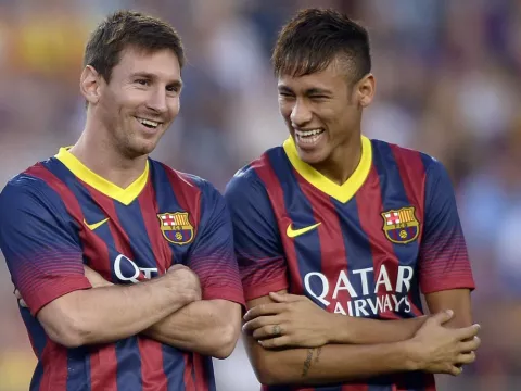 Las nuevas estrellas del fútbol se convierten en 'caganers'