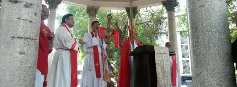 Católicos panameños celebran el Domingo de Ramos