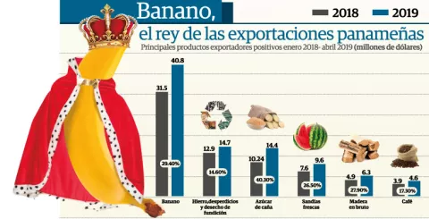 Hongo amenaza  repunte en  exportaciones de banano