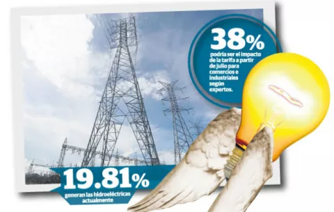 Industriales temen posible aumento del 20 por ciento en tarifa eléctrica