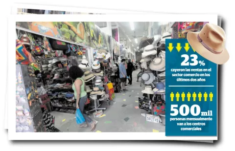 Comercios se las ingenian para atraer a peregrinos
