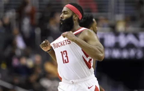Kevin Durant y James Harden muestran su mejor versión encestadora