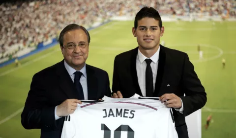Ex de James Rodríguez lo quiere ver jugando en el Barcelona