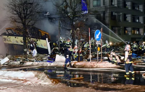 Explosión en restaurante de Japón deja 40 heridos