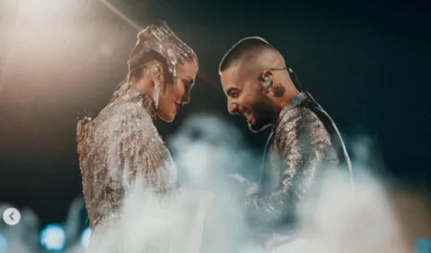 Arde el escenario con Jennifer Lopez y Maluma