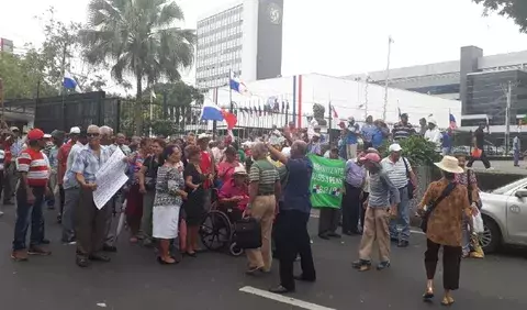 Jubilados listos para protestar en la JMJ 2019