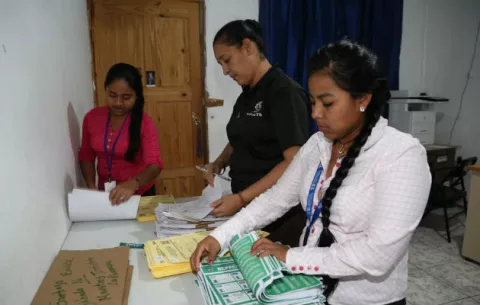 Preparan organización de jurados de mesa en Veraguas para las elecciones