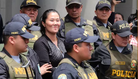 Keiko Fujimori es envida a una prisión de Chorrillos