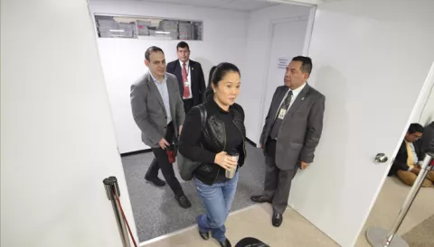 Juez ordena prisión preventiva por 36 meses contra Keiko Fujimori 