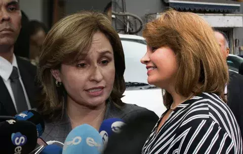 La procuradora de la Nación Kenia Porcell reaparece con cambios en su nariz