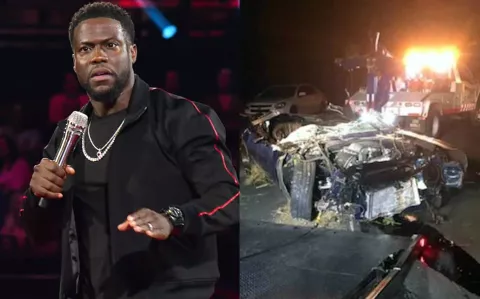 Kevin Hart puede mover sus extremidades luego de un violento accidente automovilístico 