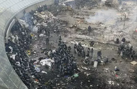Gobierno expresa preocupación por enfrentamientos en Kiev