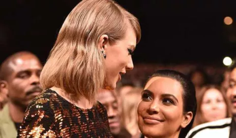 Taylor Swift aviva sus diferencias con Kim 