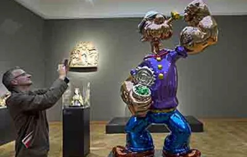 Popeye y Andy Warhol se destacan en subasta de millones de Sothebys