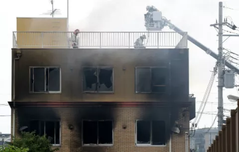 Alrededor de una veintena de muertos en el incendio provocado en el famoso estudio de producción de videos Kyoto Animation