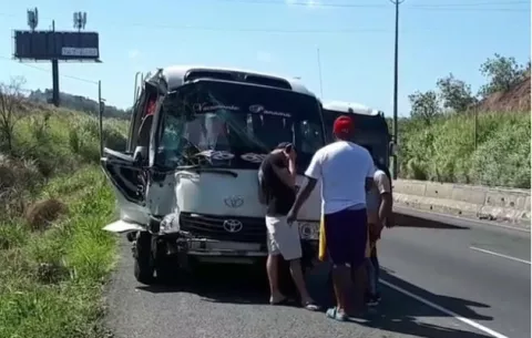 Tres heridos en accidente en la autopista Arraiján-La Chorrera por puente Perurena