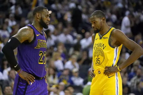 LeBron James y su disgusto de Navidad ante los Warriors