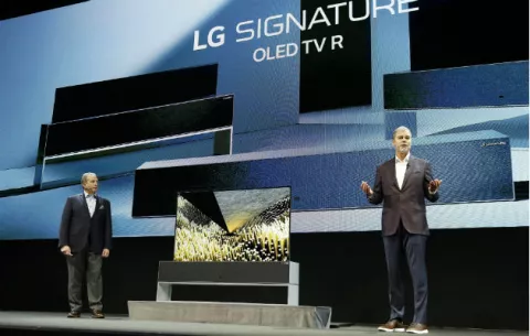 Los televisores de 2019: desde pantallas enrollables a tecnología MicroLED