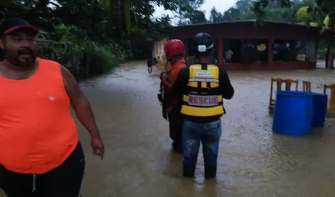 Lluvias provocan temor en el país