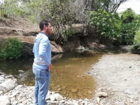 Planta potabilizadora de Llano de Piedras solo envía  30 galones de agua por minuto