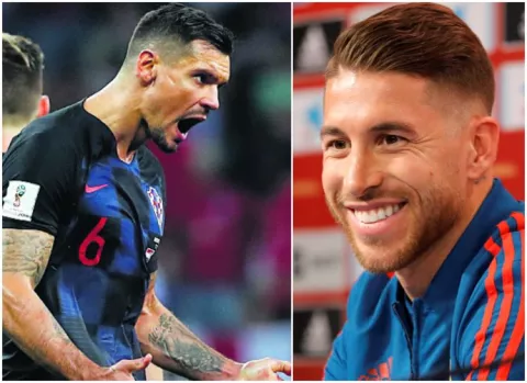 Jugador croata se burla de Sergio Ramos y llama cobarde a selección de España