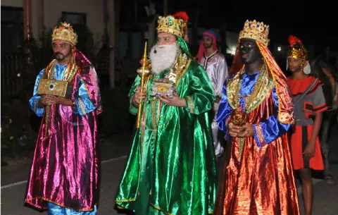 En Macaracas se encuentran listos para la celebración del Drama de los Reyes Magos