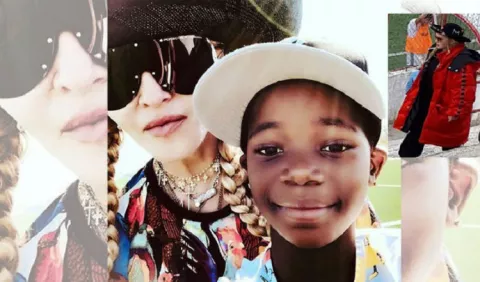 Madonna, antes muerta que sencilla, acompaña a su hijo en la sub15 del Benfica